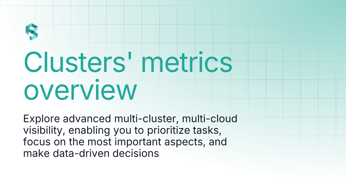 Clusters' metrics overview | PerfectScale